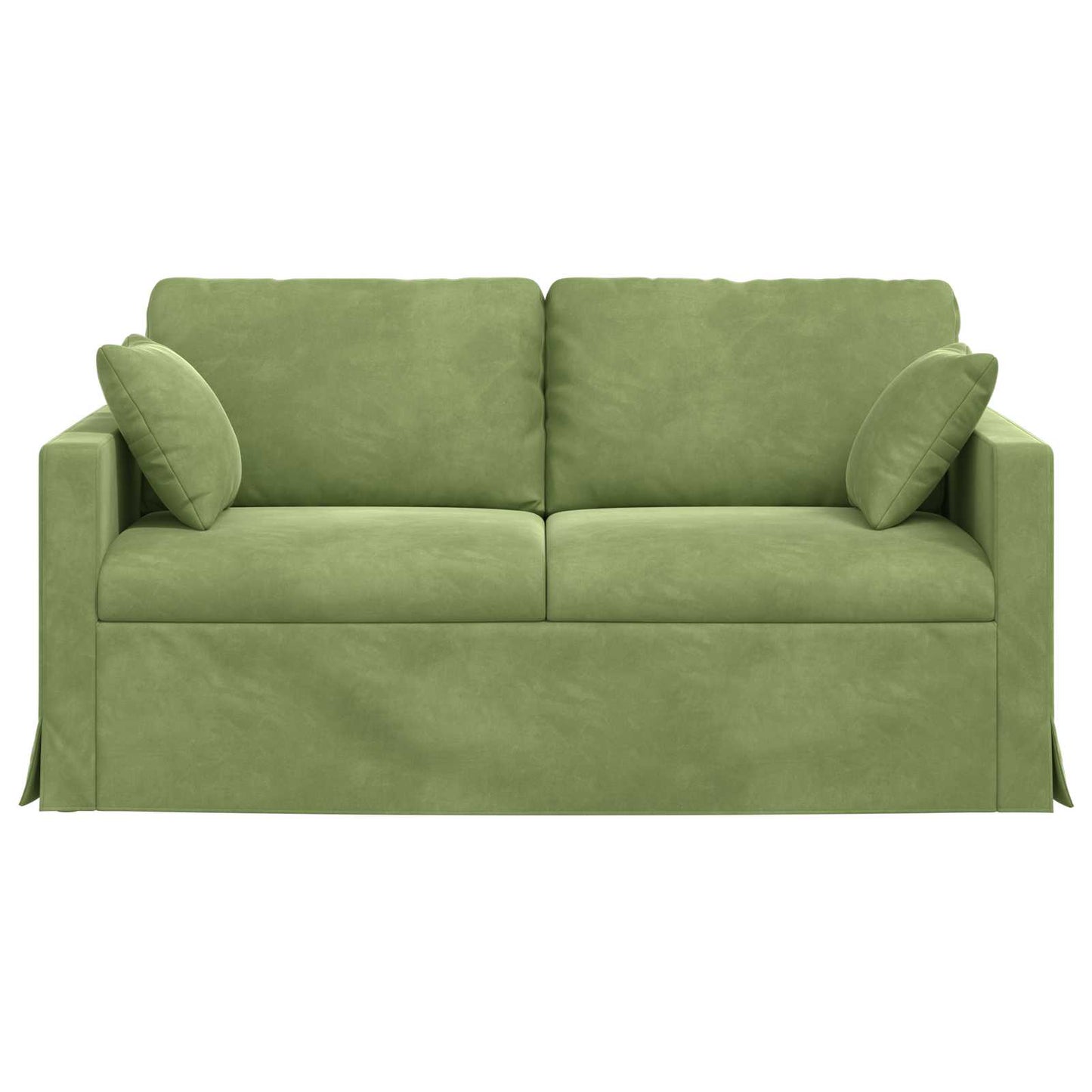 vidaXL Sofa Hellgrün 158 x 78 x 80 cm Samt