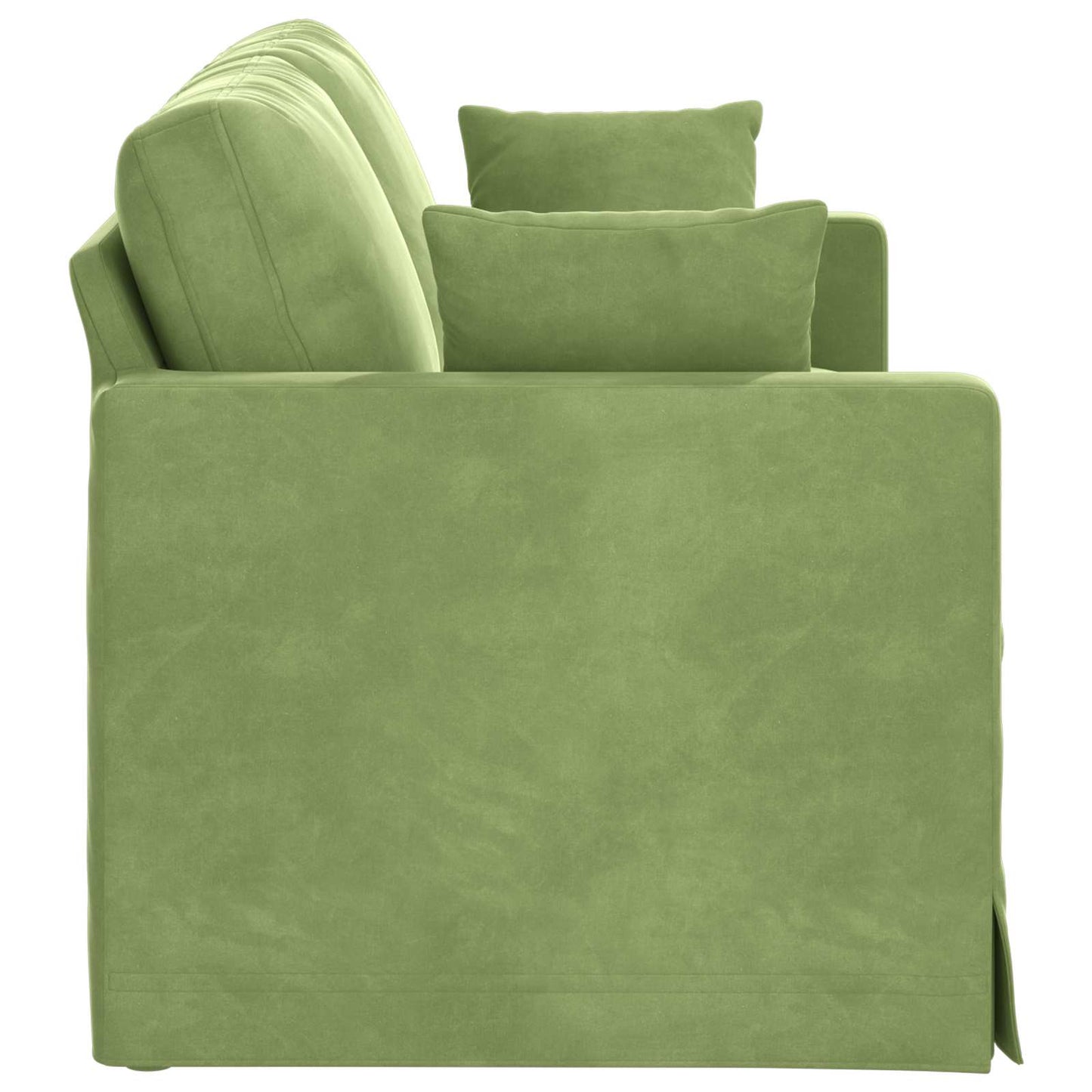 vidaXL Sofa Hellgrün 158 x 78 x 80 cm Samt