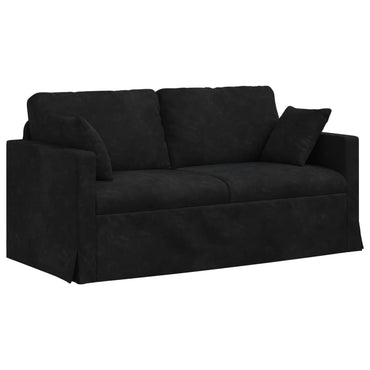 vidaXL Sofa Schwarz 158 x 78 x 80 cm Samt