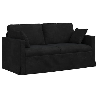 vidaXL Sofa Schwarz 158 x 78 x 80 cm Samt