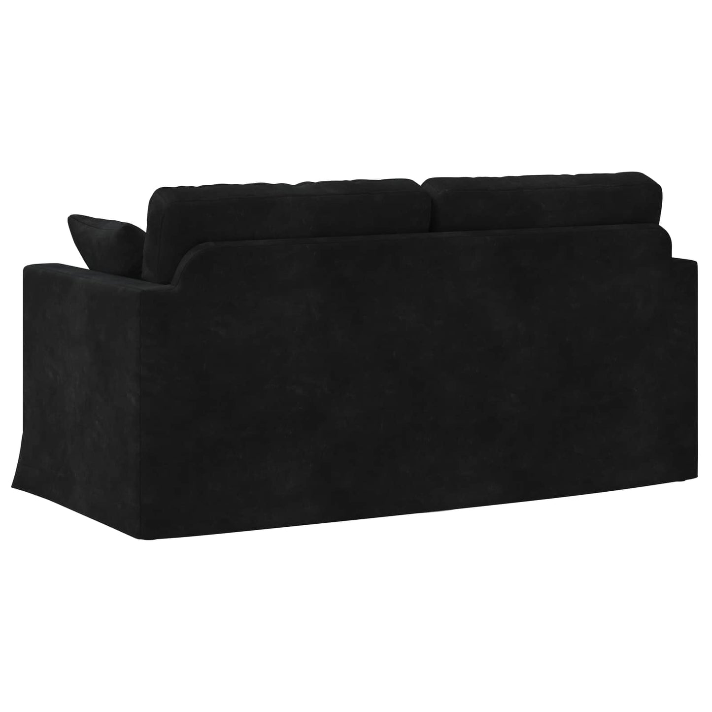 vidaXL Sofa Schwarz 158 x 78 x 80 cm Samt