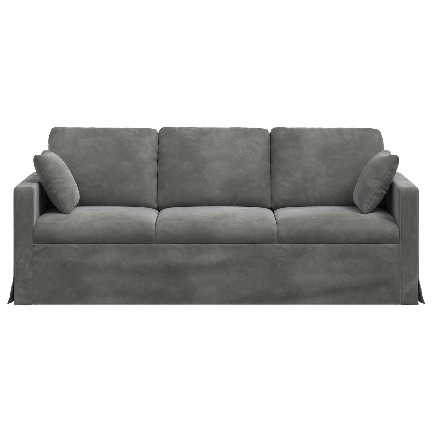 vidaXL Sofa Dunkelgrau 198 x 78 x 80 cm Samt