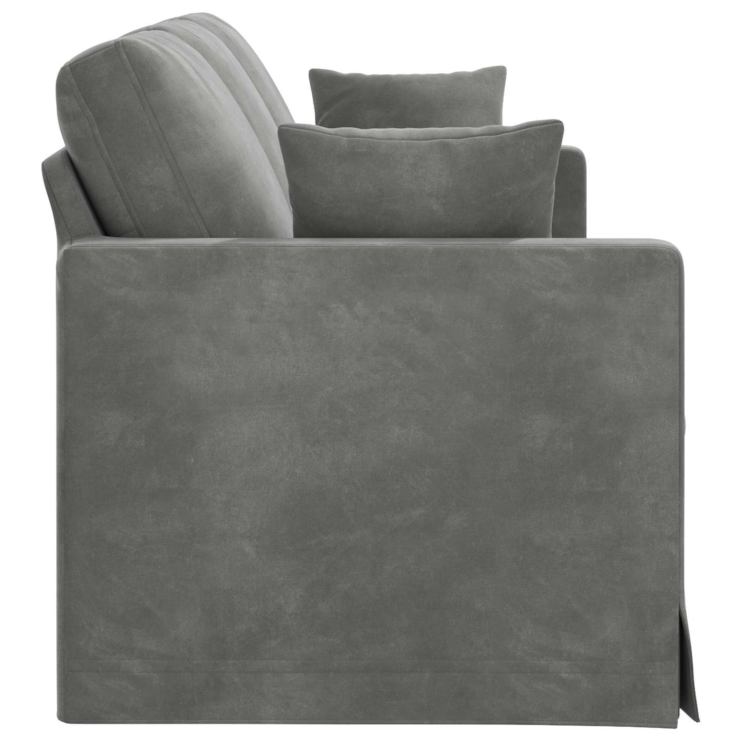 vidaXL Sofa Dunkelgrau 198 x 78 x 80 cm Samt
