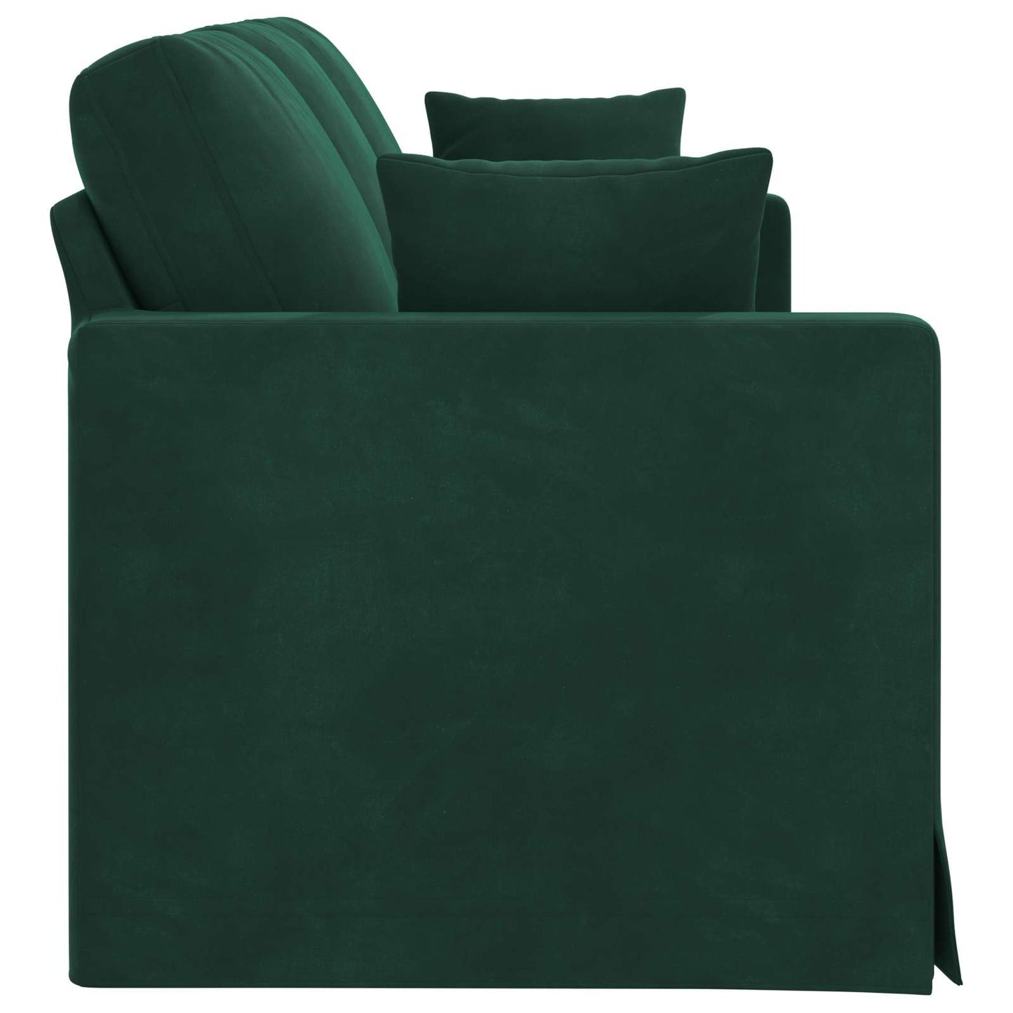 vidaXL Sofa Dunkelgrün 198 x 78 x 80 cm Samt