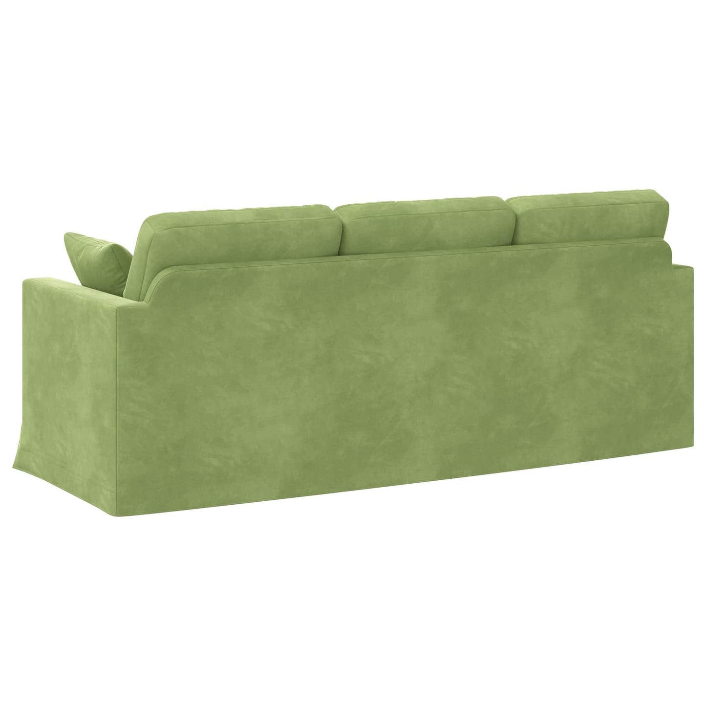 Sofa Hellgrün 198 x 78 x 80 cm Samt