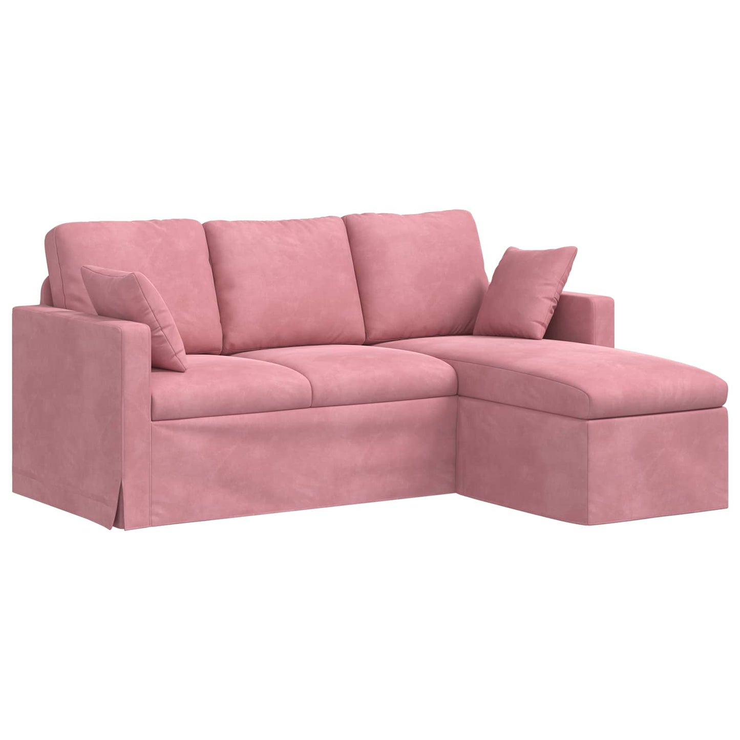 vidaXL Sofa Rosa 198 x 134 x 80 cm Samt