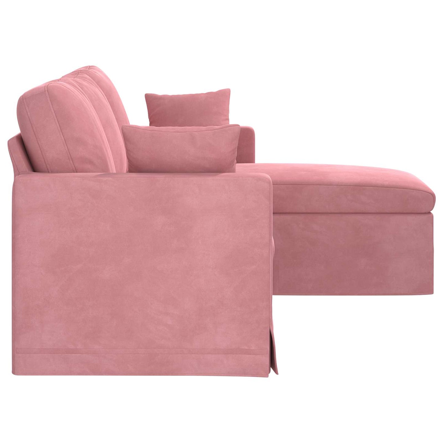 vidaXL Sofa Rosa 198 x 134 x 80 cm Samt