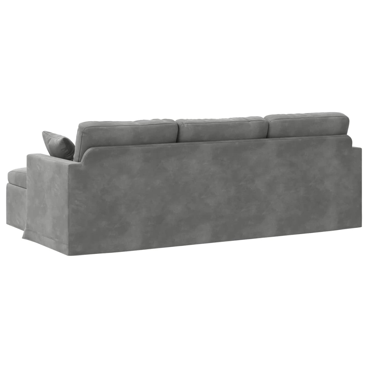 vidaXL Sofa Dunkelgrau 198 x 134 x 80 cm Samt
