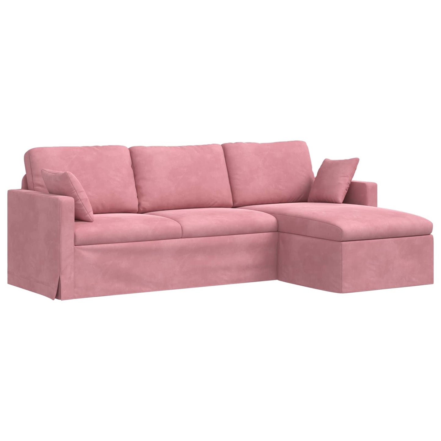 vidaXL Sofa Rosa 198 x 134 x 80 cm Samt