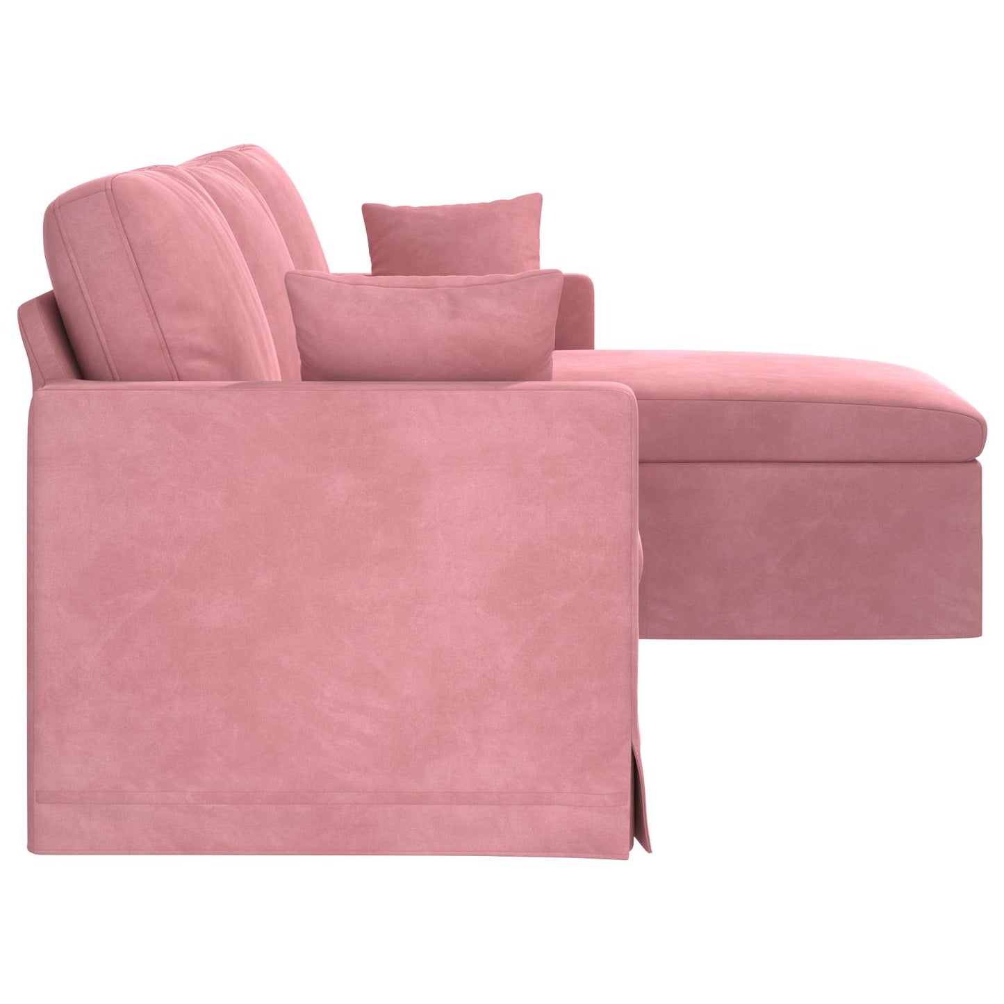 vidaXL Sofa Rosa 198 x 134 x 80 cm Samt