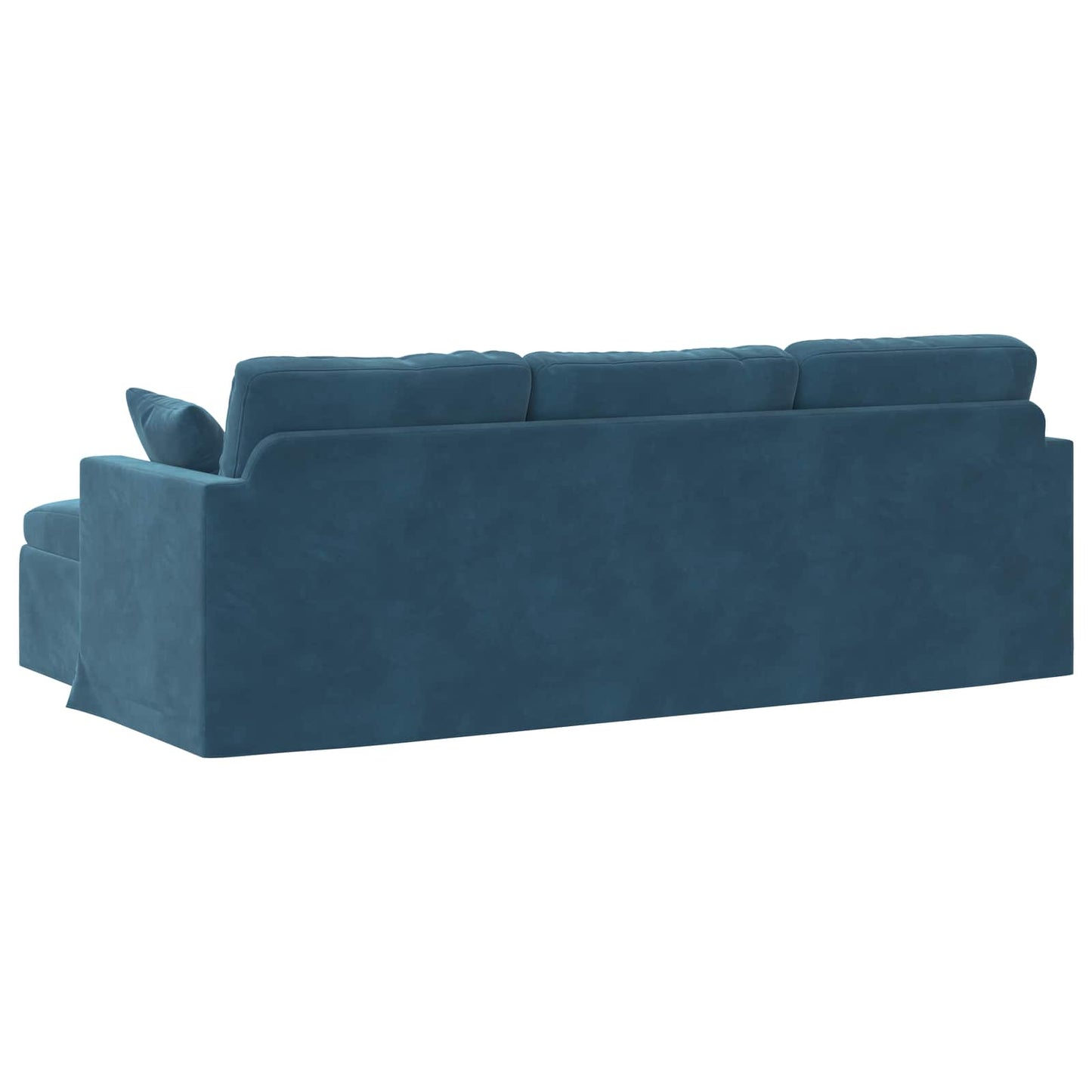 vidaXL Sofa Blau 198 x 134 x 80 cm Samt