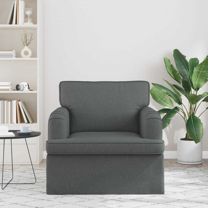 vidaXL Sofa Dunkelgrau 84 x 80 x 85 cm Stoff
