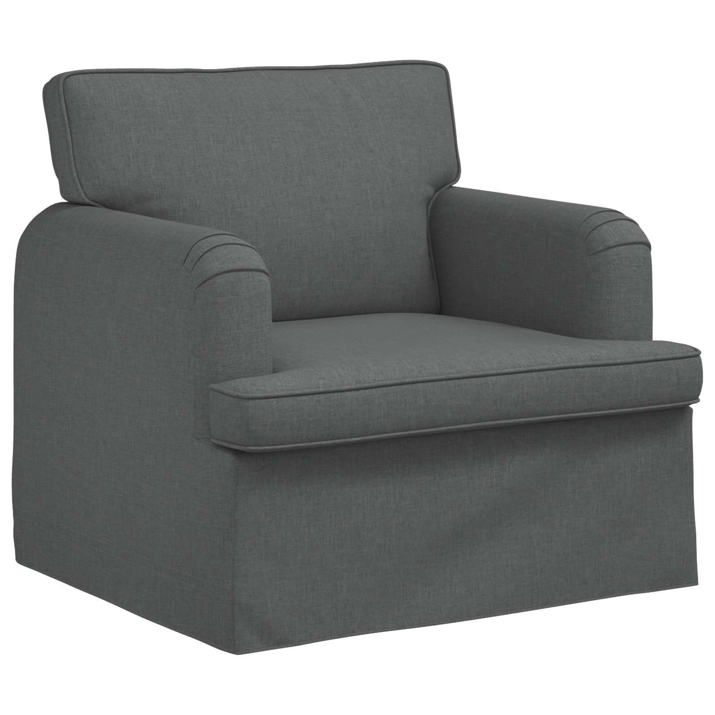 vidaXL Sofa Dunkelgrau 84 x 80 x 85 cm Stoff
