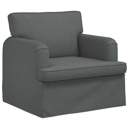 vidaXL Sofa Dunkelgrau 84 x 80 x 85 cm Stoff