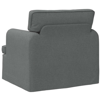 vidaXL Sofa Dunkelgrau 84 x 80 x 85 cm Stoff