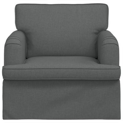 vidaXL Sofa Dunkelgrau 84 x 80 x 85 cm Stoff