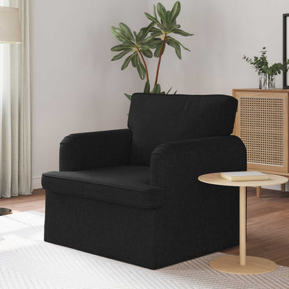 vidaXL Sofa Schwarz 84 x 80 x 85 cm Stoff