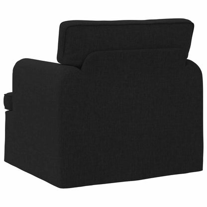 vidaXL Sofa Schwarz 84 x 80 x 85 cm Stoff