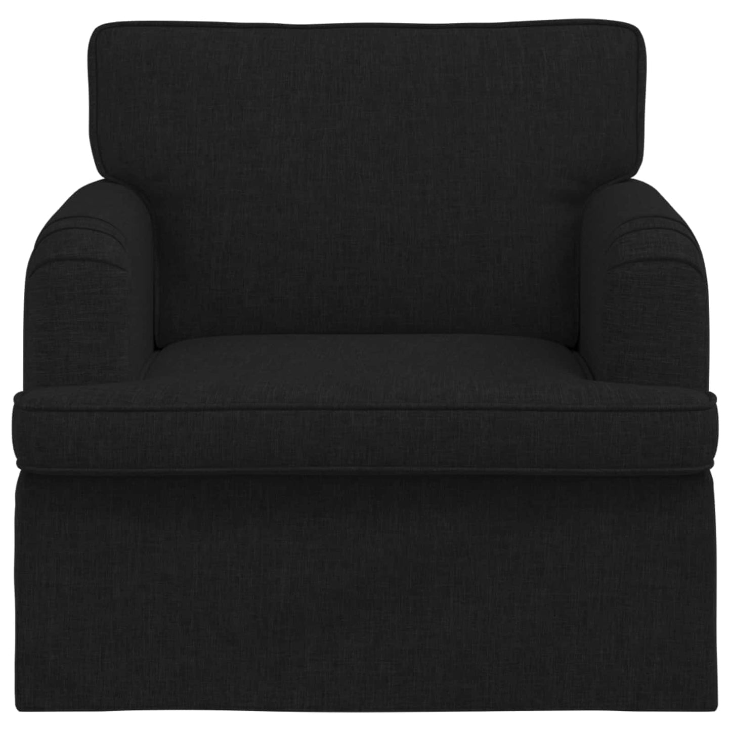 vidaXL Sofa Schwarz 84 x 80 x 85 cm Stoff