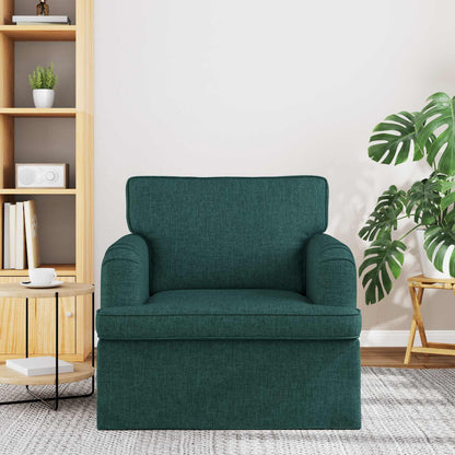 vidaXL Sofa Dunkelgrün 84 x 80 x 85 cm Stoff