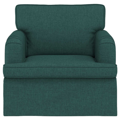 vidaXL Sofa Dunkelgrün 84 x 80 x 85 cm Stoff