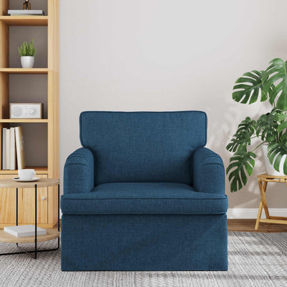 vidaXL Sofa Blau 84 x 80 x 85 cm Stoff