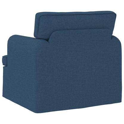 vidaXL Sofa Blau 84 x 80 x 85 cm Stoff