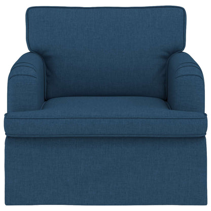 vidaXL Sofa Blau 84 x 80 x 85 cm Stoff