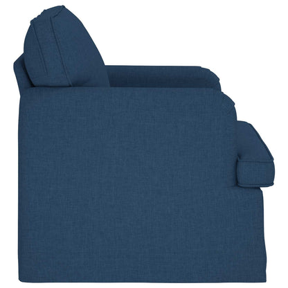 vidaXL Sofa Blau 84 x 80 x 85 cm Stoff
