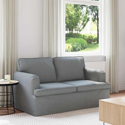 vidaXL Sofa Hellgrau 144 x 80 x 85 cm Stoff