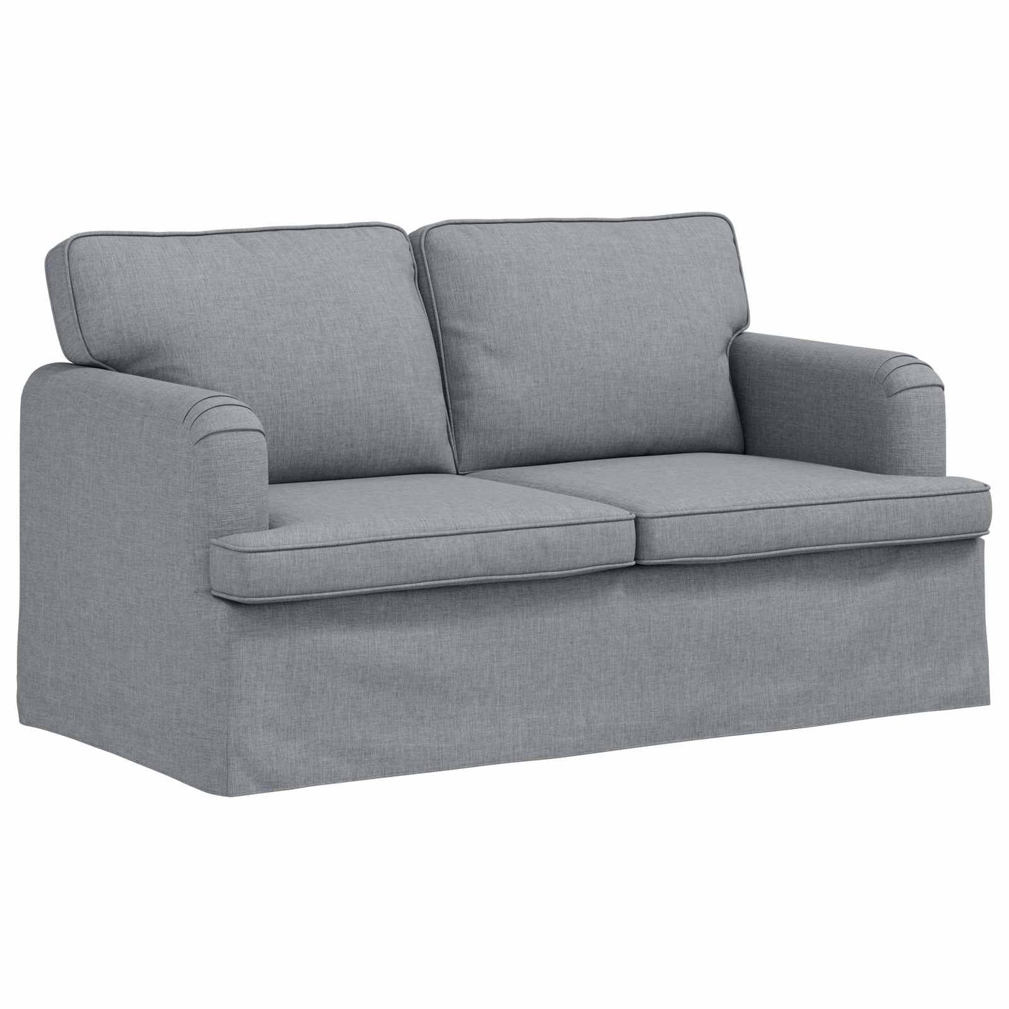 vidaXL Sofa Hellgrau 144 x 80 x 85 cm Stoff