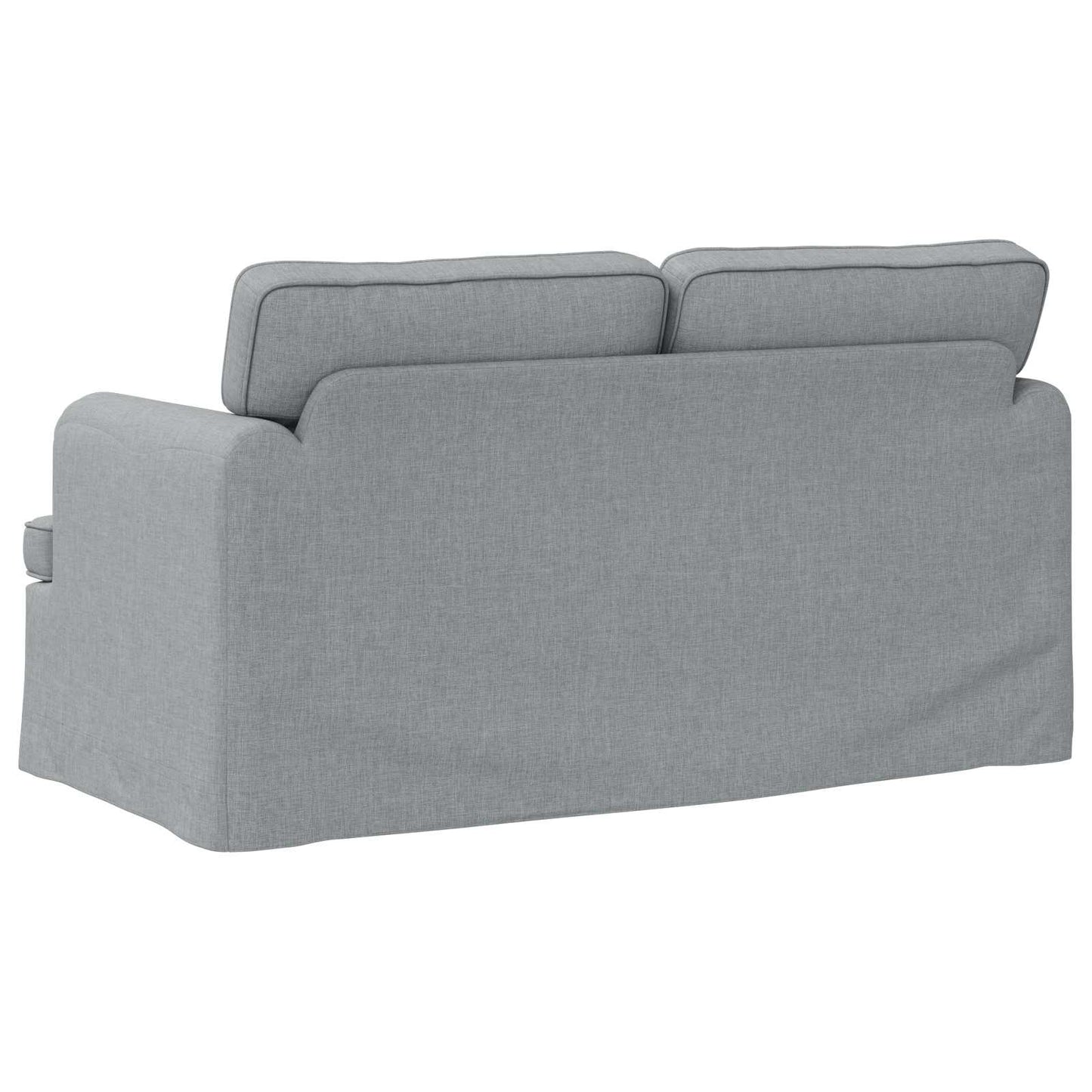 vidaXL Sofa Hellgrau 144 x 80 x 85 cm Stoff