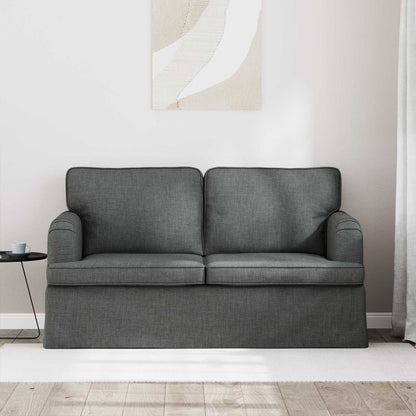 vidaXL Sofa Dunkelgrau 144 x 80 x 85 cm Stoff