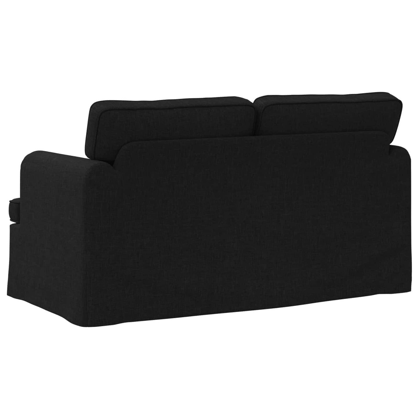 vidaXL Sofa Schwarz 144 x 80 x 85 cm Stoff
