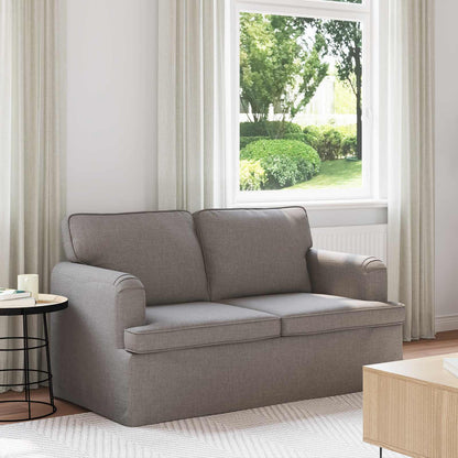 vidaXL Sofa Taupe 144 x 80 x 85 cm Stoff