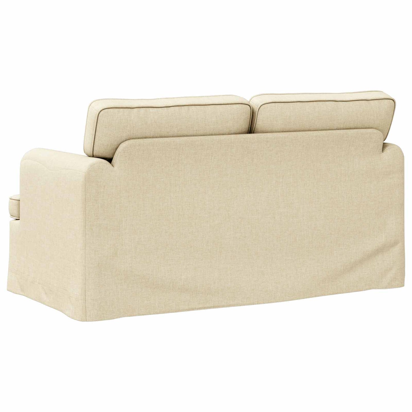 vidaXL Sofa Creme 144 x 80 x 85 cm Stoff
