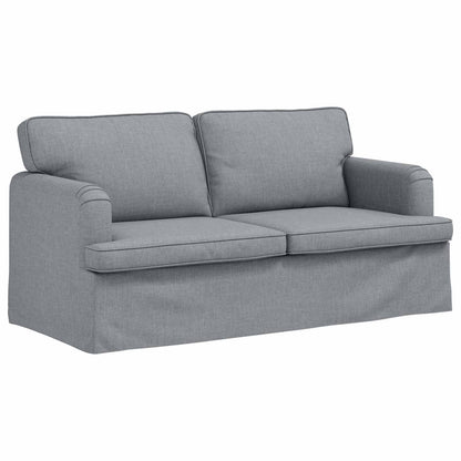 vidaXL Sofa Hellgrau 142 x 80 x 85 cm Stoff