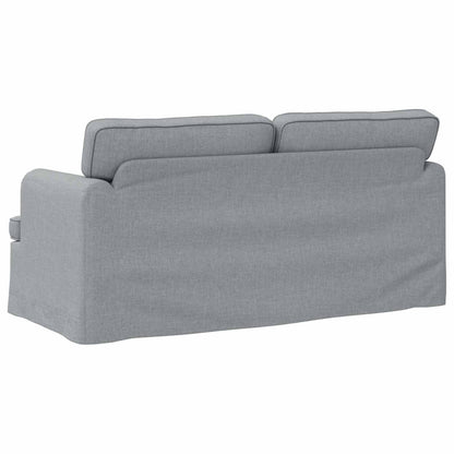 vidaXL Sofa Hellgrau 142 x 80 x 85 cm Stoff