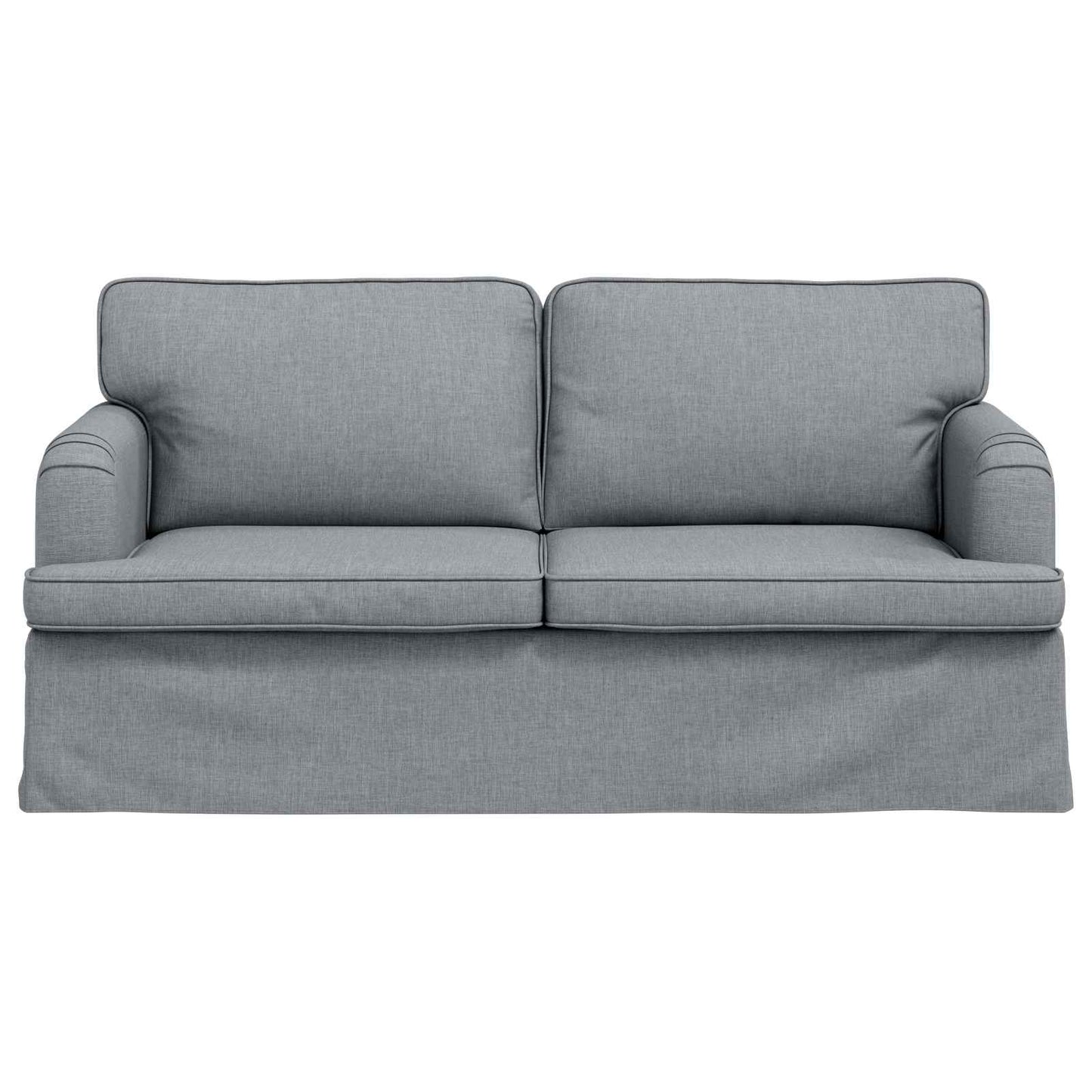 vidaXL Sofa Hellgrau 142 x 80 x 85 cm Stoff