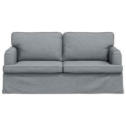 vidaXL Sofa Hellgrau 142 x 80 x 85 cm Stoff
