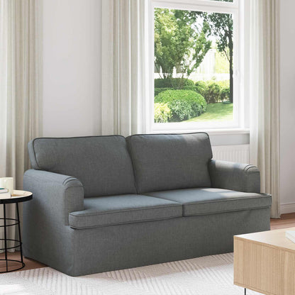 vidaXL Sofa Dunkelgrau 142 x 80 x 85 cm Stoff