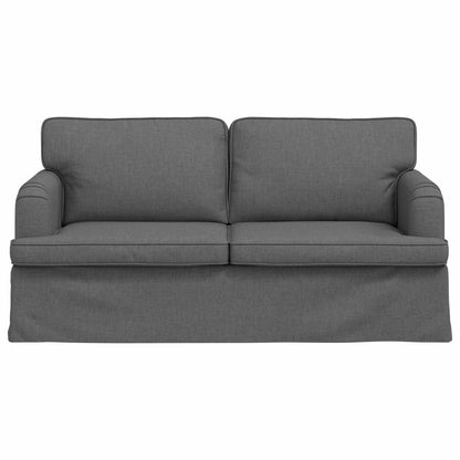 vidaXL Sofa Dunkelgrau 142 x 80 x 85 cm Stoff