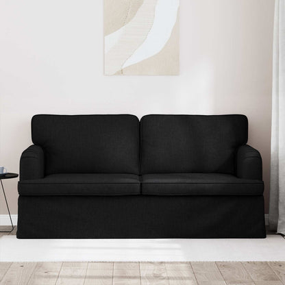 vidaXL Sofa Schwarz 142 x 80 x 85 cm Stoff