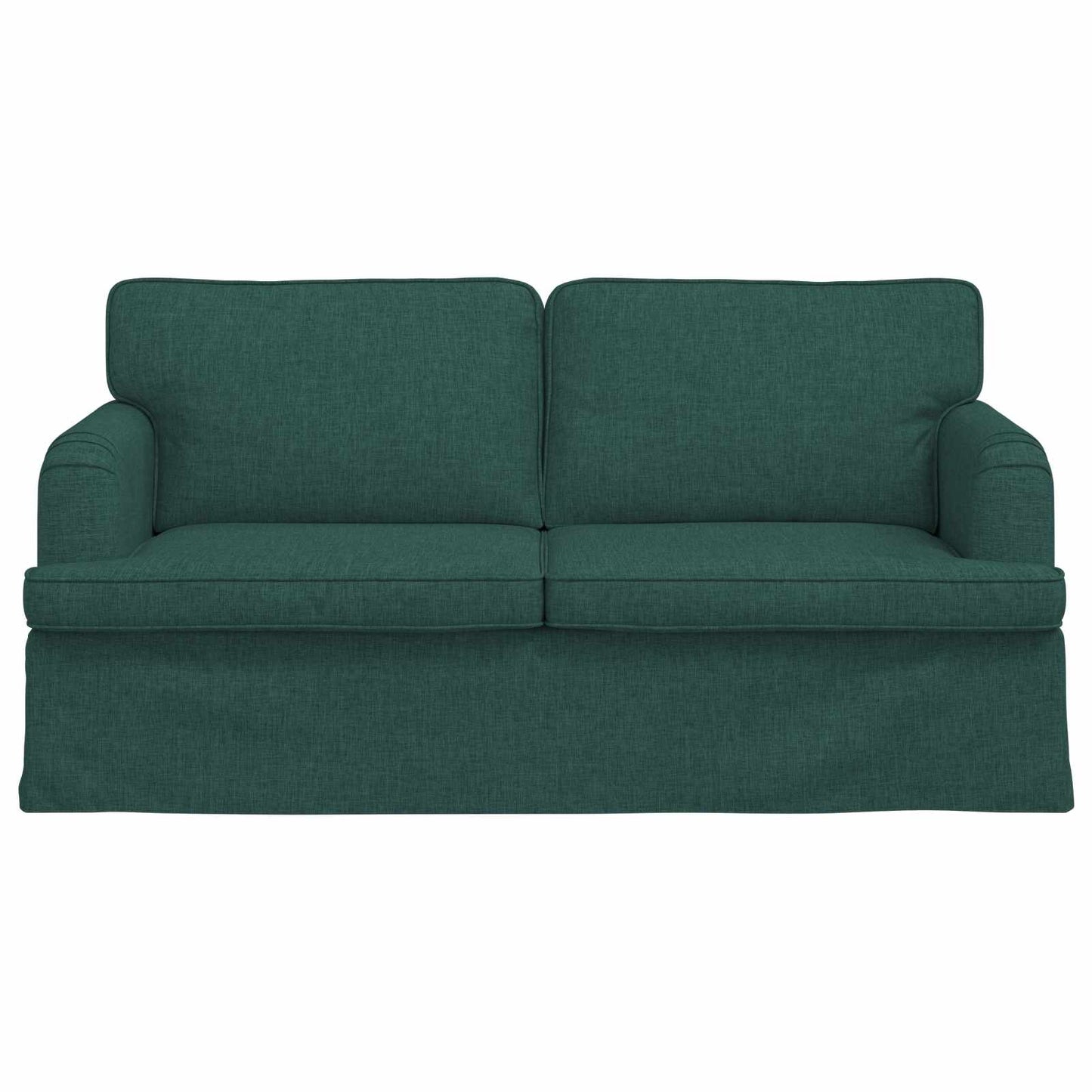 vidaXL Sofa Dunkelgrün 142 x 80 x 85 cm Stoff