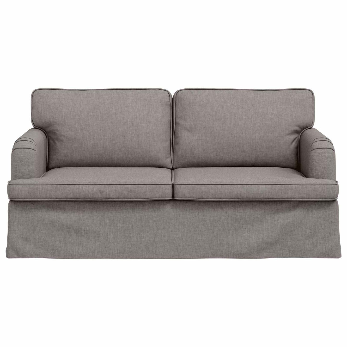 Sofa Taupe 142 x 80 x 85 cm Stoff