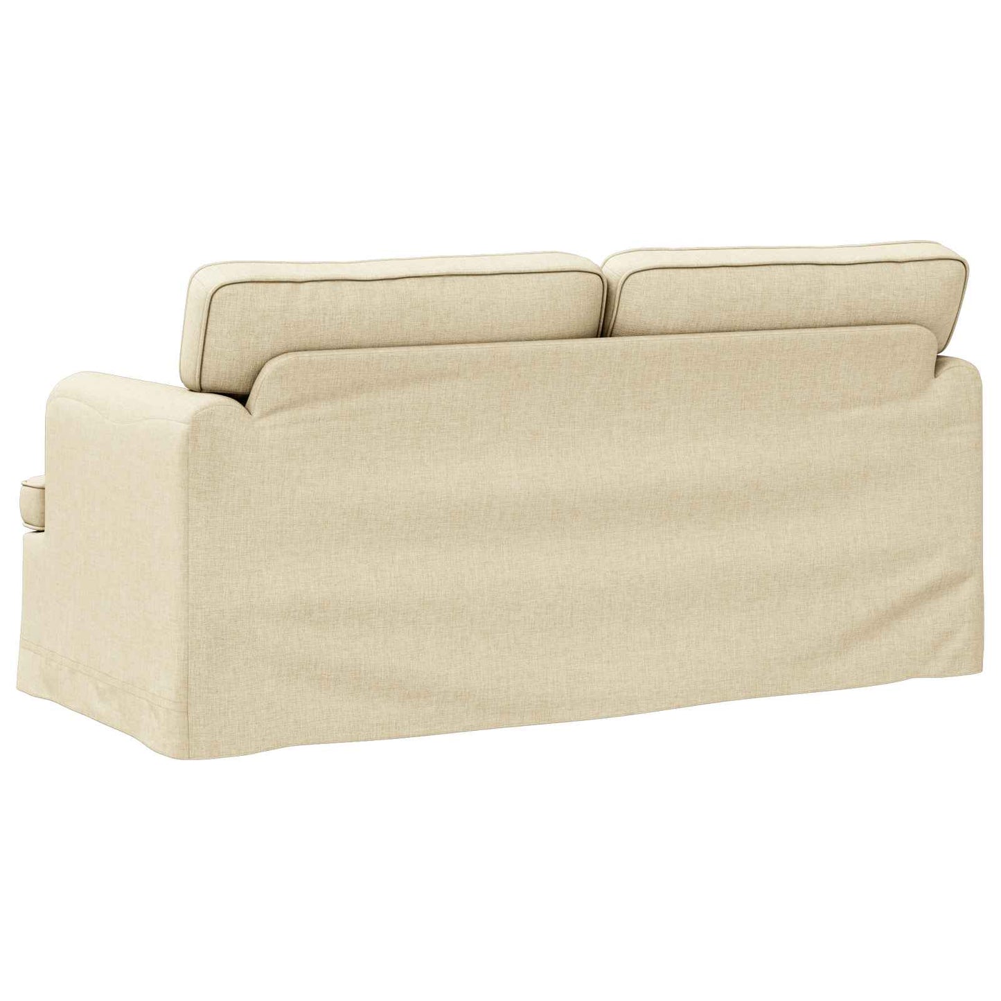 vidaXL Sofa Creme 142 x 80 x 85 cm Stoff