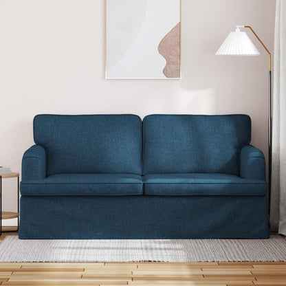 vidaXL Sofa Blau 142 x 80 x 85 cm Stoff