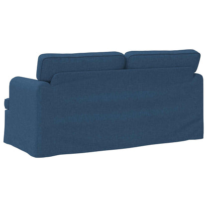 vidaXL Sofa Blau 142 x 80 x 85 cm Stoff