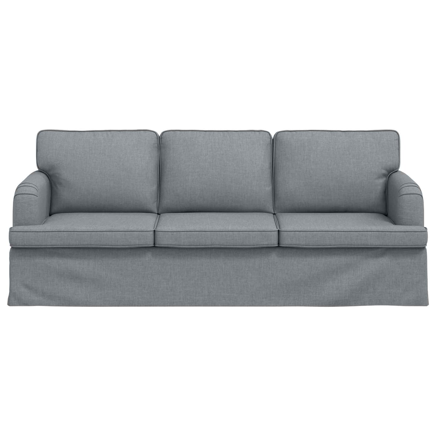 vidaXL Sofa Hellgrau 201 x 80 x 85 cm Stoff