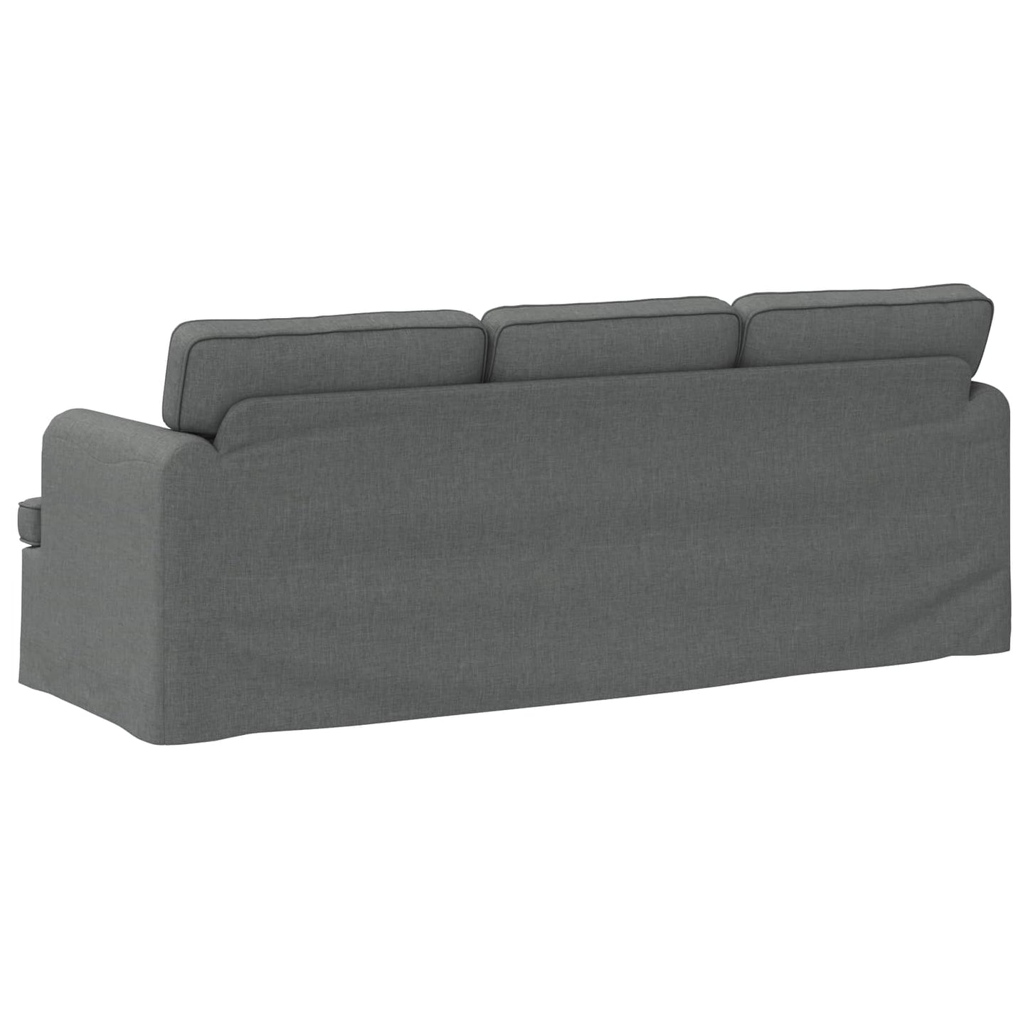 vidaXL Sofa Dunkelgrau 201 x 80 x 85 cm Stoff